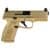 FN 509M Compact 9mm DAO Pistol - FDE, Co-Witness Sights, Optics Ready thumbnail 1