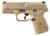 FN 509 Compact - FDE, 9mm, 24rd, Ergonomic Grip & Precision Trigger thumbnail 2