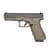 Glock 17 Gen 4 9mm - Battlefield Green/Black, High-Capacity Pistol thumbnail 1