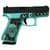 Glock 43X Gen 1 Sugar Skull Tiffany 9mm Compact Pistol thumbnail 1