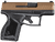 Taurus GX4 Coyote Brown/Black 9mm Micro-Compact Pistol thumbnail 1