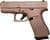Glock G43X Gen 1 Rose Gold 9mm Compact Concealed Carry Pistol thumbnail 1