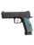 CZ Shadow 2 Optics-Ready 9mm Pistol with Blue Grips thumbnail 2