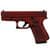 Glock 19 Gen 5 Distressed Red 9mm Pistol - Stylish & Reliable 15rd thumbnail 2