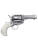 Cimarron Huckleberry .45 LC 3.5" Nickel Engraved Revolver thumbnail 4