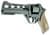 Chiappa Rhino 60DS 9mm Revolver - Walnut Grip, Low-Recoil Design thumbnail 3