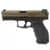 HK VP9 Burnt Bronze 9mm Night Sight Semi-Auto Handgun thumbnail 1