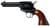 Cimarron Pistoleer .45 Colt Revolver - 4.75" Blued Walnut Classic thumbnail 1