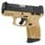 Taurus G3C Tan 9mm Compact Striker Pistol - Versatile & Reliable thumbnail 3