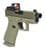 Glock G43X 9mm Luger 3.41in Orange Cerakote thumbnail 2