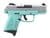 Ruger Security-9 Compact, 9mm Turquoise Silver Pistol thumbnail 1