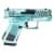 Glock 43XC 9mm 3.41in Anime Blue thumbnail 1