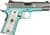 Ruger SR1911 Commander Robin's Egg Blue 9mm Pistol thumbnail 1