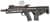 Kel-Tec RDB Defender 5.56 NATO Bullpup Rifle - Tactical Black thumbnail 4