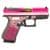 Glock G43X MOS 9mm 3.41in Pink thumbnail 1