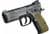 CZ Custom Shadow 2 Compact Custom 9mm Luger 4in Black/Green thumbnail 1