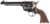 Taylor's Gambler .357 MAG Revolver - Classic SAO, 5.5" Walnut Grip thumbnail 2