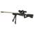 Crickett Precision: Compact .22 LR Rifle, Black Synthetic, 16" Barrel thumbnail 2