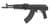 DPMS Anvil 7.62x39mm 12.7in Blue/Black Semi Auto Pistol thumbnail 2