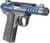 Ruger Mark IV 22/45 Lite Blue .22 LR Pistol - Precision & Versatility thumbnail 2