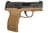 SIG Sauer P365 Compact 9mm, 15-Rd, Coyote Brown EDC Pistol thumbnail 2