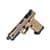 ZevTech OZ-9 FDE 9mm Pistol with Threaded Barrel & Fiber Optic Sights thumbnail 2