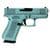 Glock 43X Gen 1 Tiffany Blue 9mm Sub-Compact Pistol, 10rd Capacity thumbnail 1