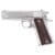 Tisas 1911 Tank Commander: Nickel/Walnut 9mm Pistol, 4.25" Barrel thumbnail 1