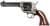 Taylors 1873 Cattleman .45 LC Blued Engraved Revolver - Western Heritage thumbnail 1