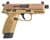 FN 502 Tactical FDE .22 LR Optics-Ready Compact Pistol thumbnail 2