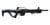 Dickinson Ermonx Tactical 12 GA Semi-Auto Shotgun, 18.5" Barrel thumbnail 1