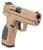 Girsan MC28SA 9mm FDE Pistol, 15+1 Rounds, Adjustable Sights thumbnail 2