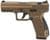 Canik TP9DA 9mm Burnt Bronze Pistol, Match Barrel, 18+1 Rds thumbnail 1