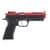 Tanfoglio Force 22 .22 LR Red/Black Target Pistol thumbnail 1