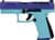 Walther Arms PDP F-Series 9mm Luger 4in Purple Glitter/Baby Blue thumbnail 1