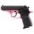 Bersa Thunder .380 ACP Pink Cerakote DAO Pistol: 3.5" Barrel, 8+1 Rounds thumbnail 3