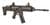 ISSC MK22 Tactical .22 LR Folding Sport Rifle, Black thumbnail 2
