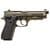 Taurus PT92 OD Green 9mm Pistol, Hogue Grip, 17+1 Capacity thumbnail 1