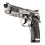 Beretta 92X PCO Silver 9mm DA/SA Pistol with Fiber Optic Sights thumbnail 1