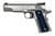 Colt 1911 Government .38 Super 5in Stainless Gold Engraved thumbnail 2