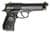 Beretta 92FS Compact 9mm - DA/SA, 10+1 Rounds, Black Bruniton Finish thumbnail 1