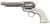 Taylors 1873 Cattle Brand .45 Colt SA Revolver - Nickel Ivory Edition thumbnail 1