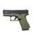 Glock 43X Gen 1 Compact 9mm Pistol - Battlefield Green Edition thumbnail 1
