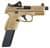 FN 509C Tactical 9mm FDE Pistol w/ Vortex Red Dot & Threaded Barrel thumbnail 5