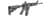 Ruger AR-556 Tactical Rifle - 5.56 NATO, 16.1", Adjustable Black thumbnail 3