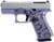 Glock G43X Miss Daisy 9mm 3.41in Purple Cerakote Black Daisy Engraving thumbnail 2