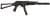 Kalashnikov KR-9S Tactical 9mm Rifle, Folding Stock, 30rd Mag - Black thumbnail 2