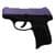 Ruger EC9s Purple Sparkle 9mm Compact Pistol, 7-Round Bliss thumbnail 2