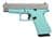 Glock 48 Slimline Gen 1 - Robins Egg Blue 9mm Compact Carry Pistol thumbnail 1