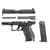 Walther PPQ M1 9mm Ergonomic Striker Pistol with Adjustable Sights thumbnail 3